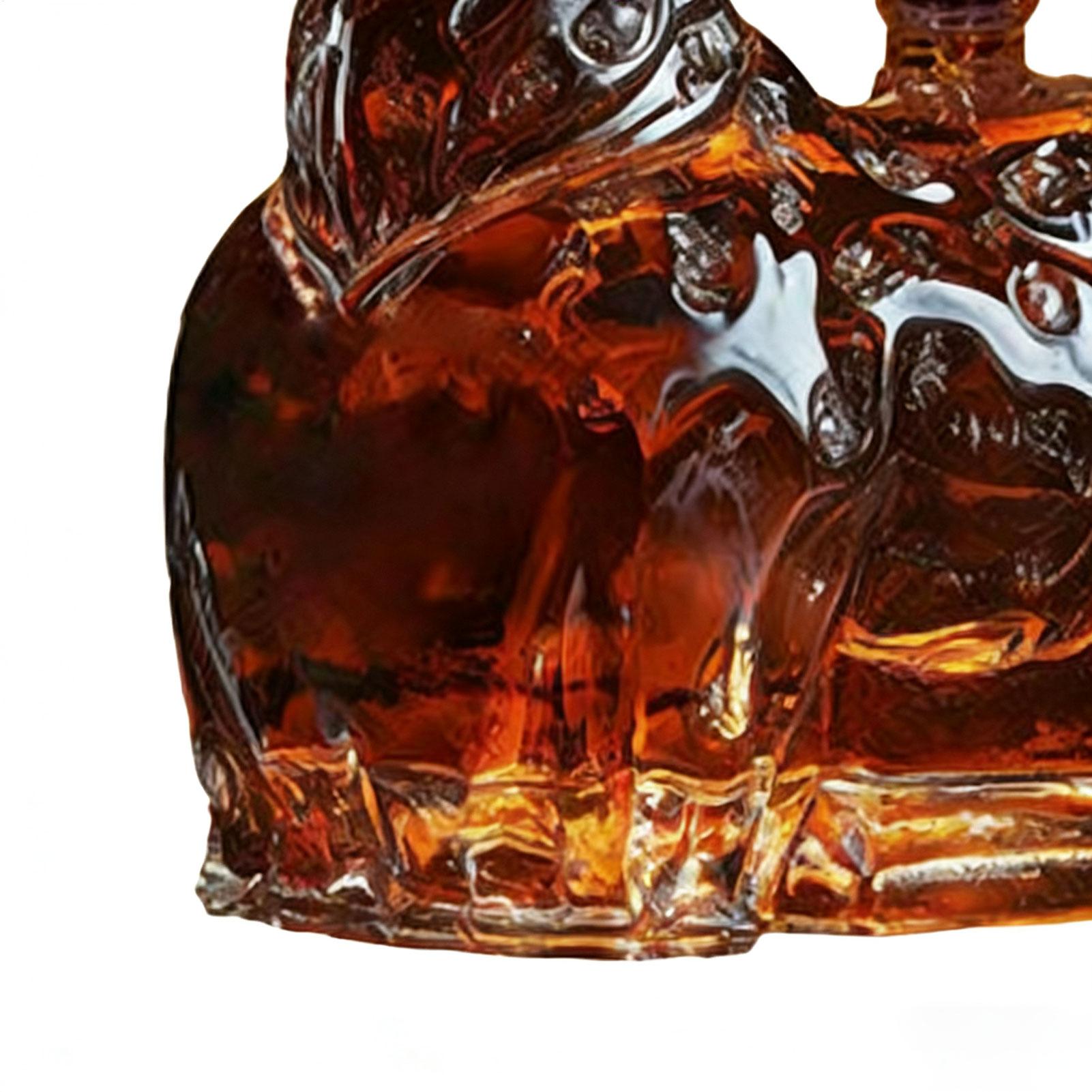 Glass Decanter Whiskey - Dekanters для алкоголя, забавный олень, стеклянный
