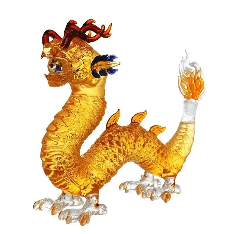 Glass Decanter Whiskey - Графин для виски китайского зодиака в