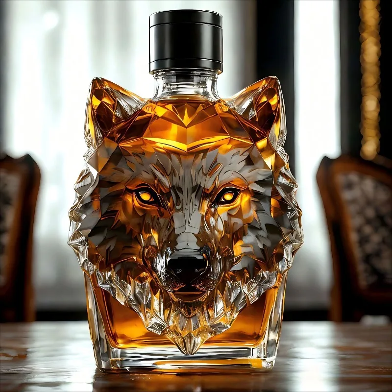 Бутылка для алкоголя из высоко – обзор и цена Glass Decanter Whiskey