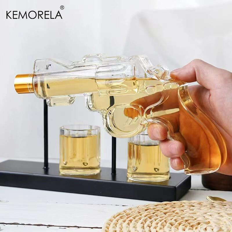 KEMORELA револьверный стеклянн – обзор и цена Glass Decanter Whiskey
