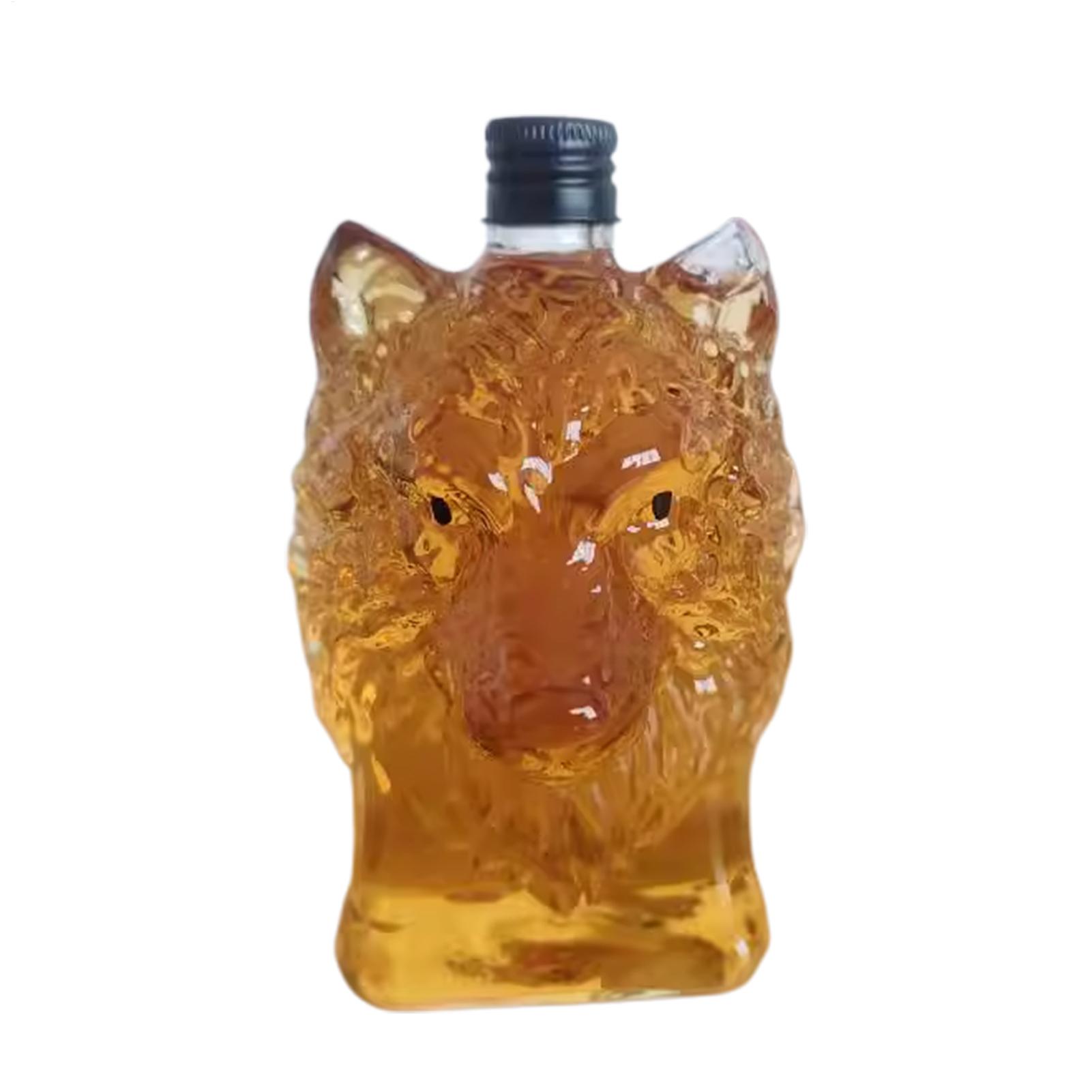 Художественная статуя волка, б – обзор и цена Glass Decanter Whiskey