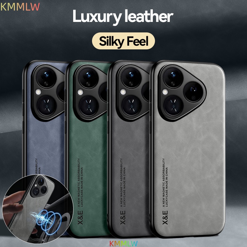 Роскошный кожаный чехол для Hu – обзор и цена Huawei Pura 70