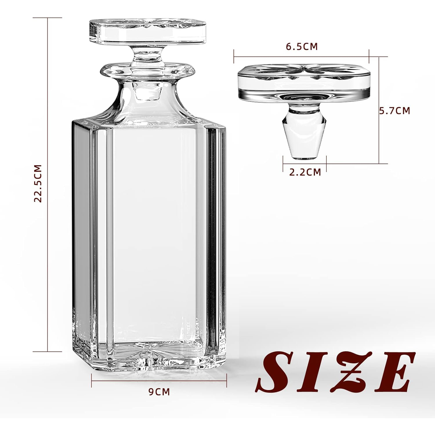 Стеклянный графин — графин для – обзор и цена Glass Decanter Whiskey